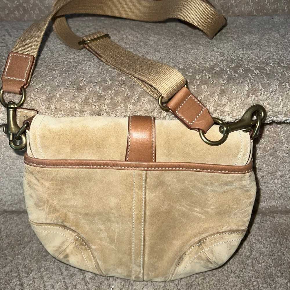 Vintage coach satchel bag - image 3