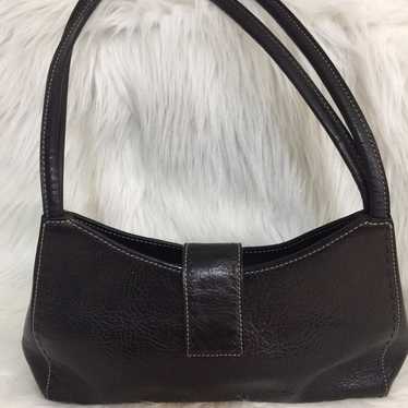 Vintage Fossil Leather Purse. Black - image 1