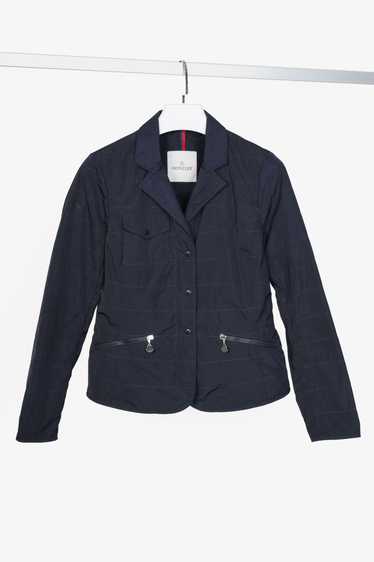 Moncler Moncler Nylon Navy Blue Jacket Blazer