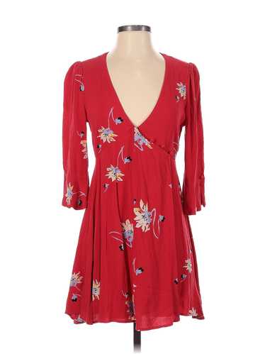 Free People Women Red Casual Dress S