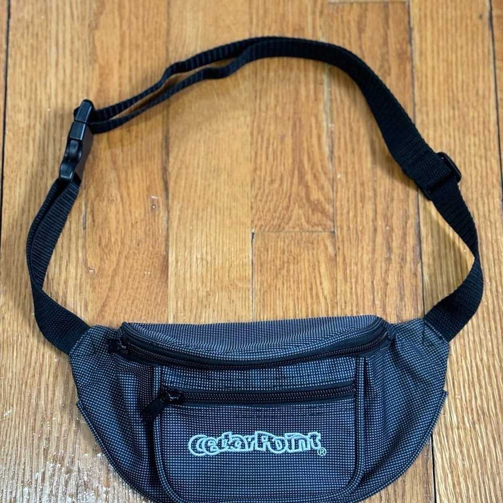 Vintage 90s Cedar Point Waist/Crossbody Bag - image 2