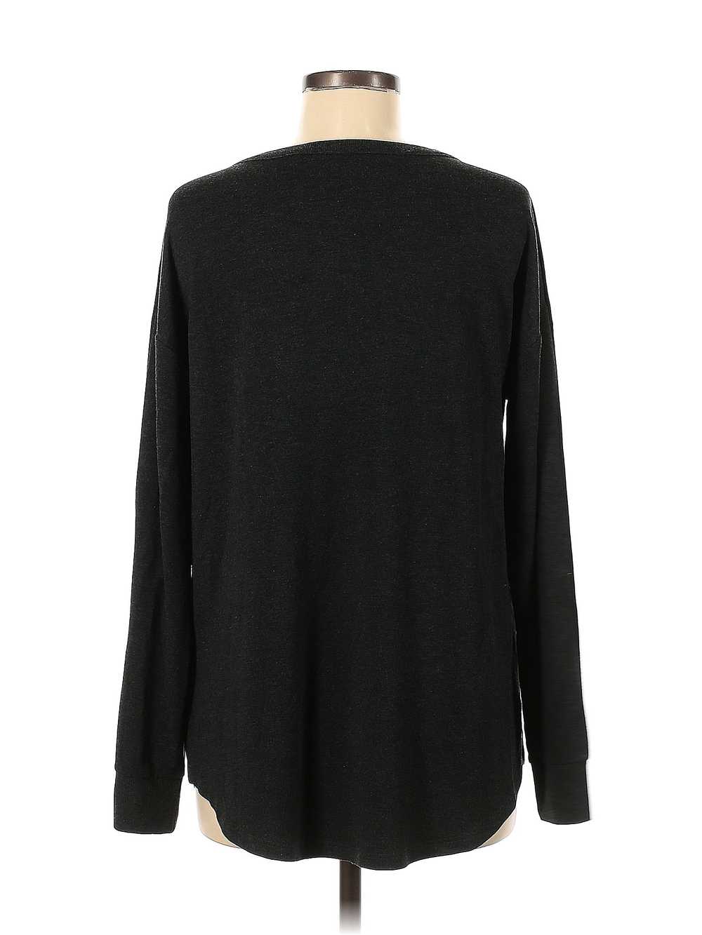 Soft Surroundings Women Black Pullover Sweater M - image 2