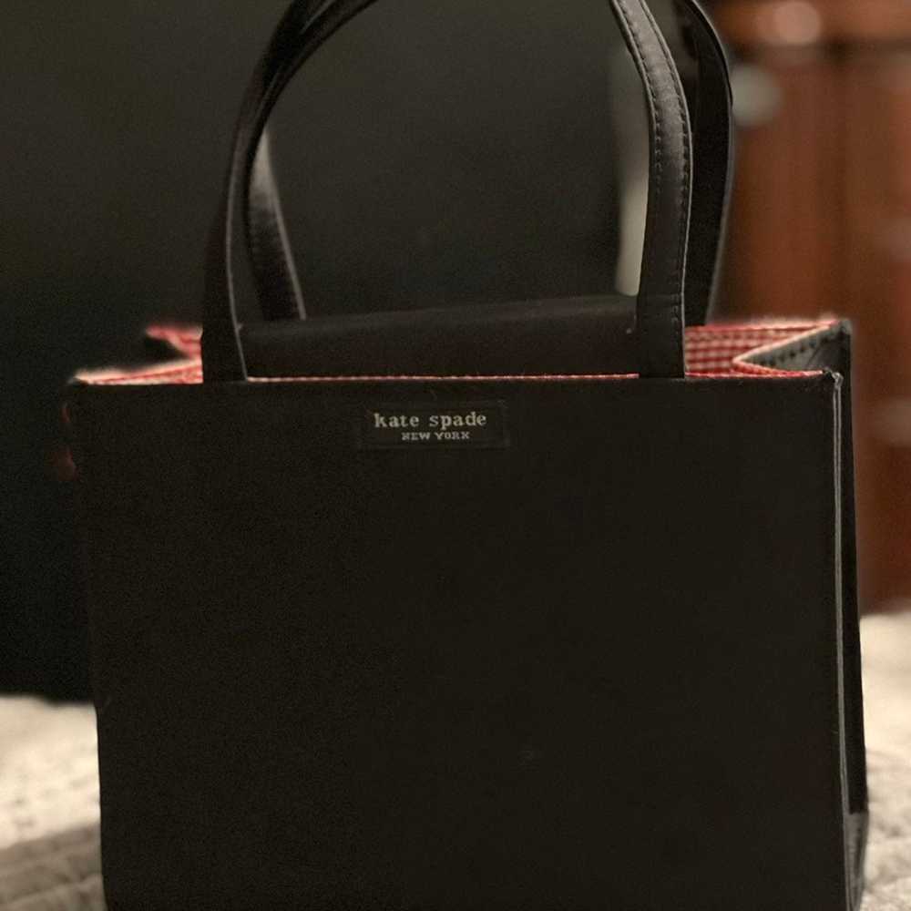 Kate Spade black vintage box handbag - image 1