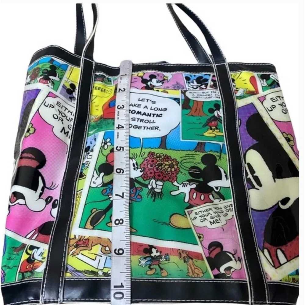 Vintage Disney comic book tote bag purse Disney W… - image 11