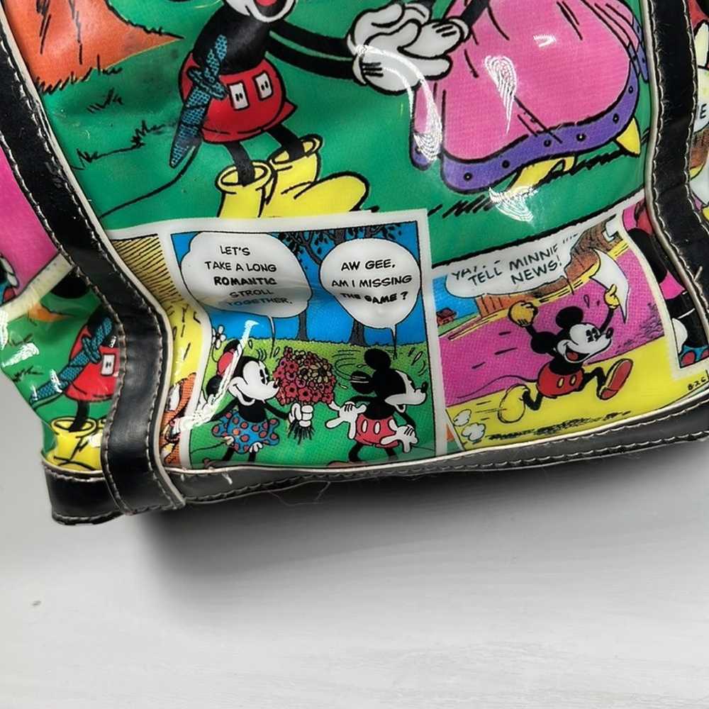 Vintage Disney comic book tote bag purse Disney W… - image 4