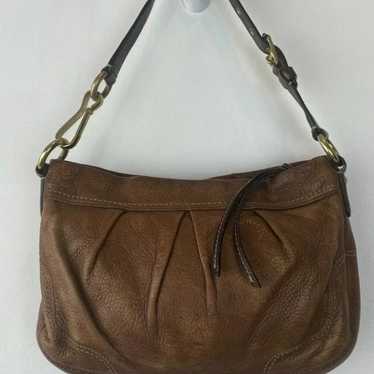 Coach Hampton pleated leather purse - image 1