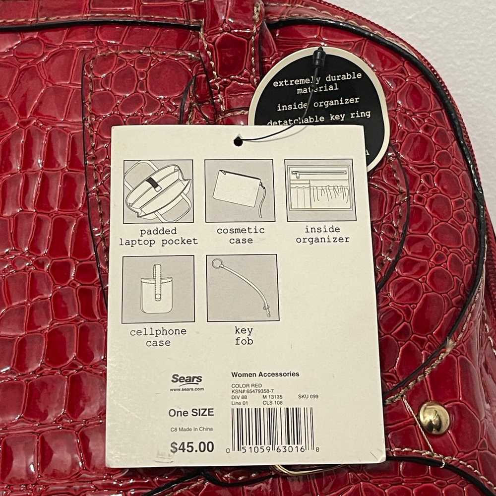 Candy Apple Red Ultimate Work Tote Bag By Apostro… - image 4