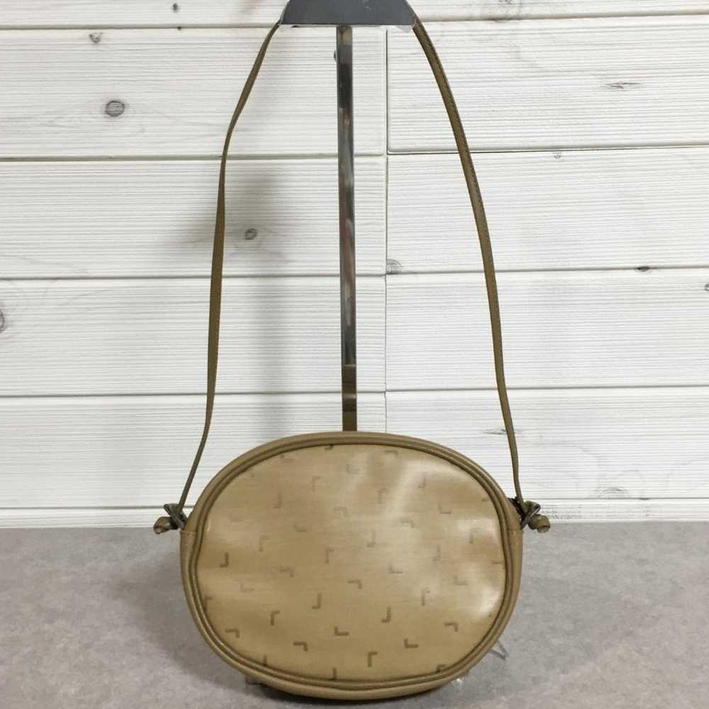 no355 Rare vintage PVC shoulder bag - image 2