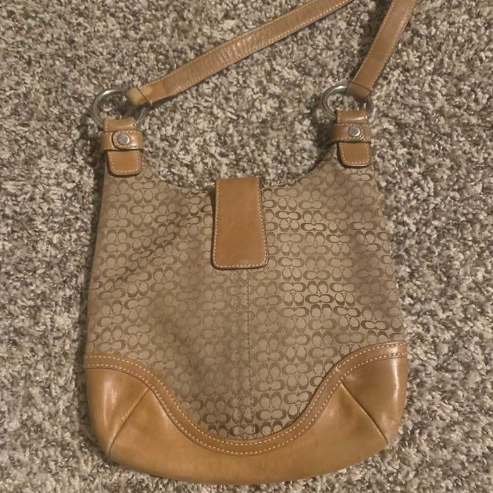 Vintage coach Crossbody - image 3