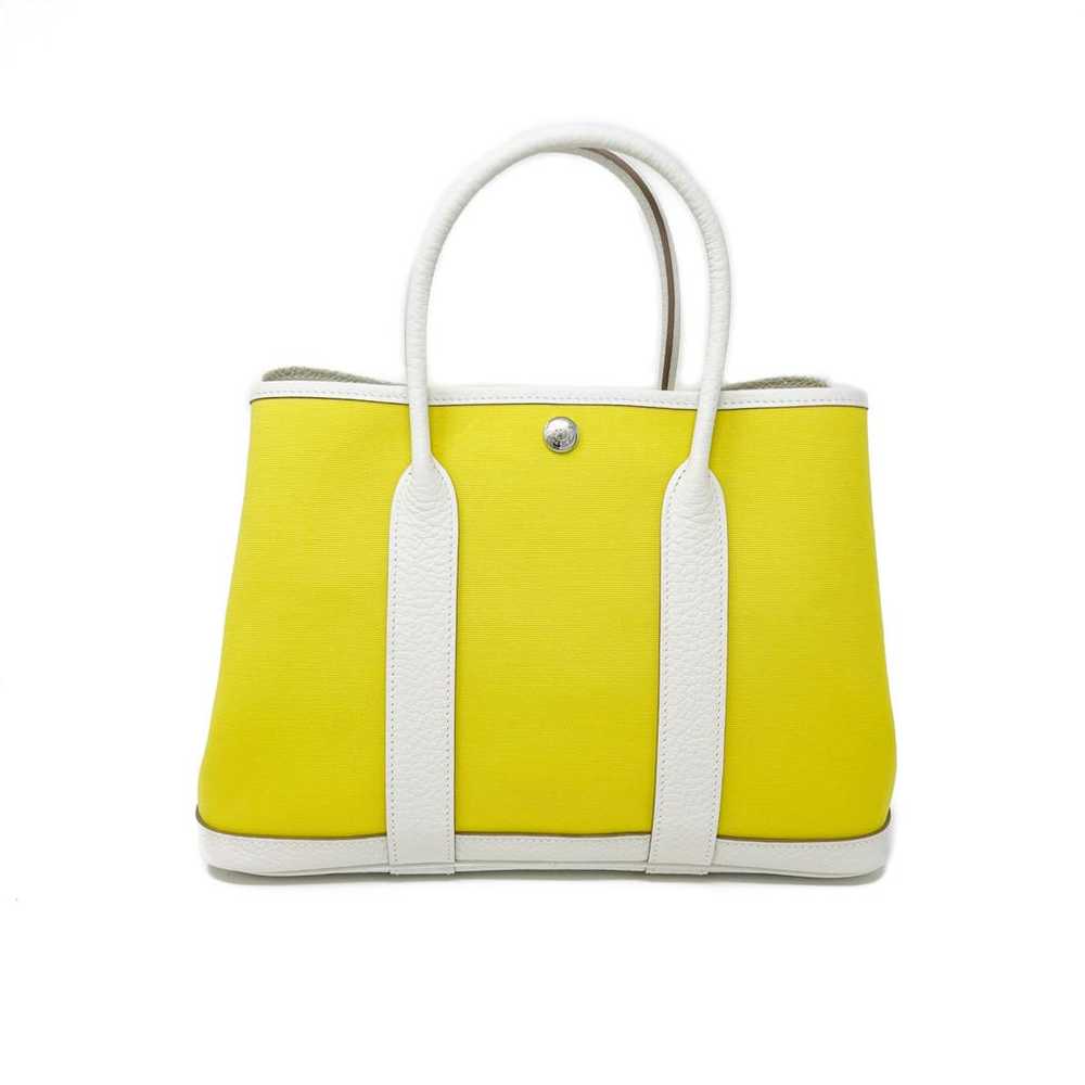 Hermès Garden Party cloth handbag - image 2