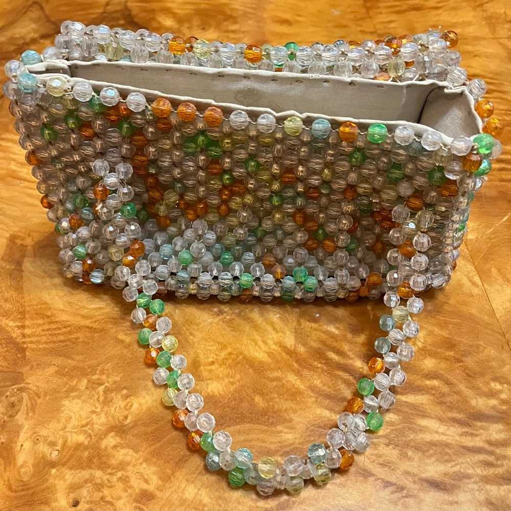 Vintage Beaded Purse - image 7