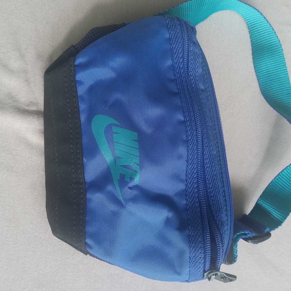 Vintage Nike Blue/Teal waist bag - image 5