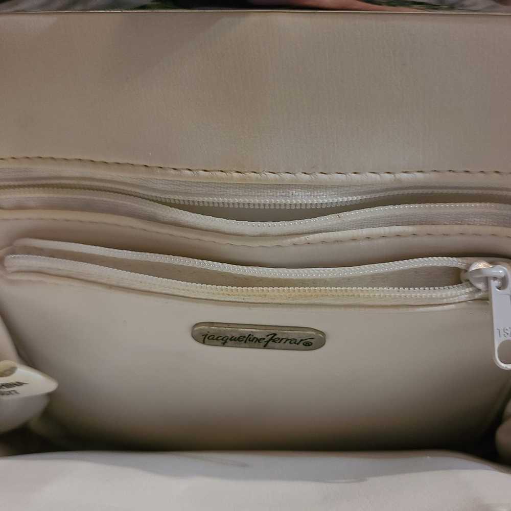 Vintage Jacqueline Ferrar Purse White Pearl - image 3