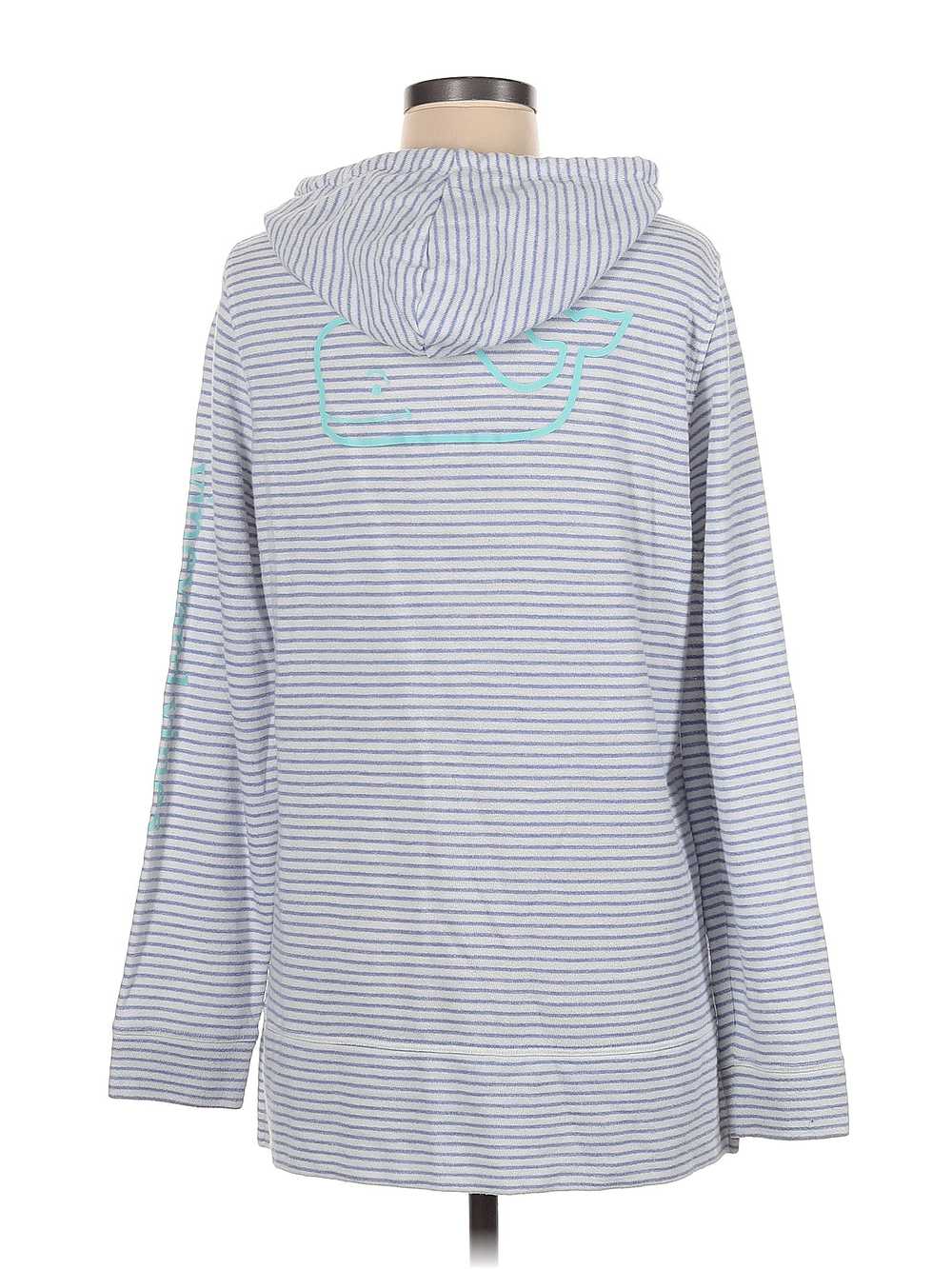 Vineyard Vines Women Silver Pullover Hoodie M - image 2