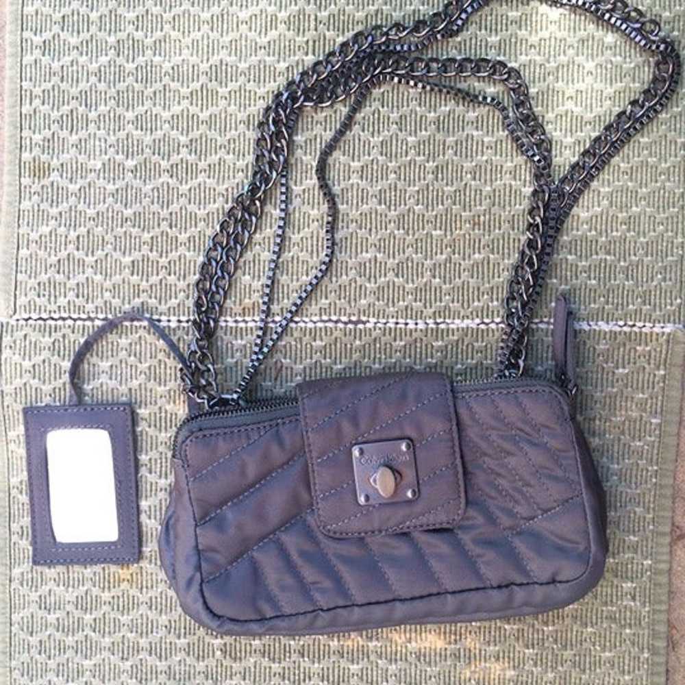 Calvin Klein vintage grey purse - image 1