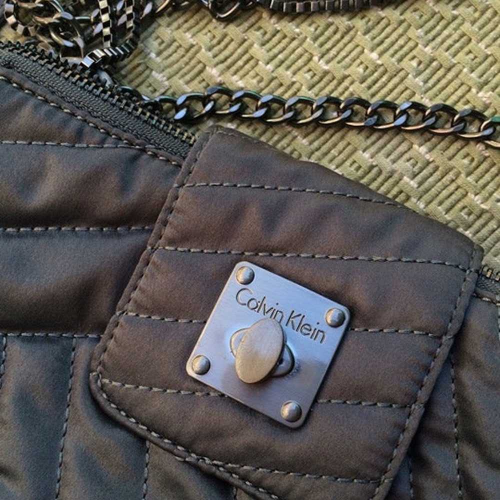 Calvin Klein vintage grey purse - image 2