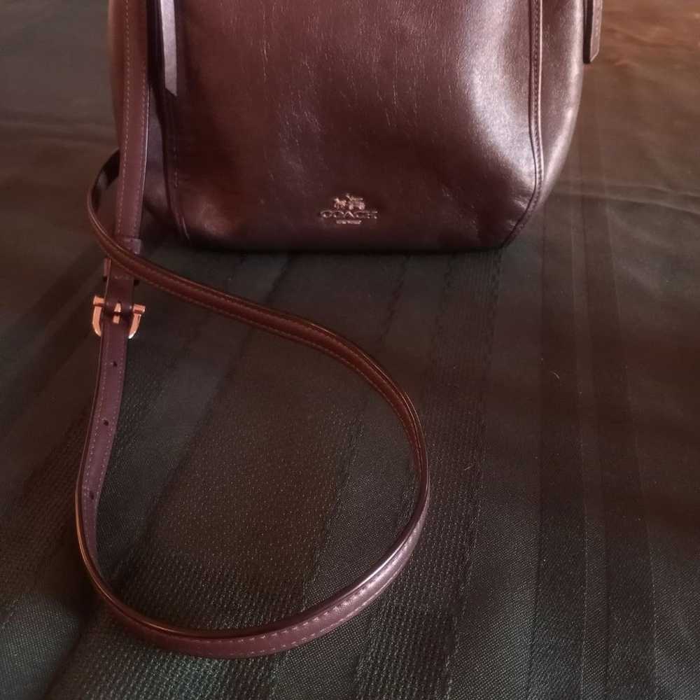 Coach Leather Crossbody - image 1