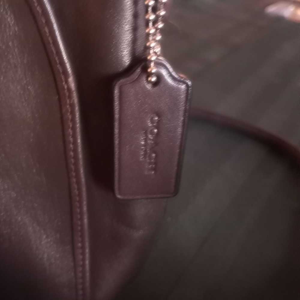 Coach Leather Crossbody - image 5