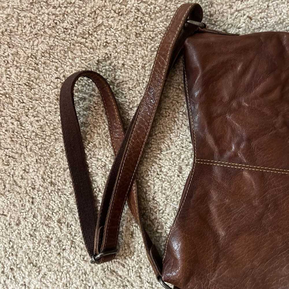 Jack Georges Vintage Pure Leather Crossbody Bag - image 7