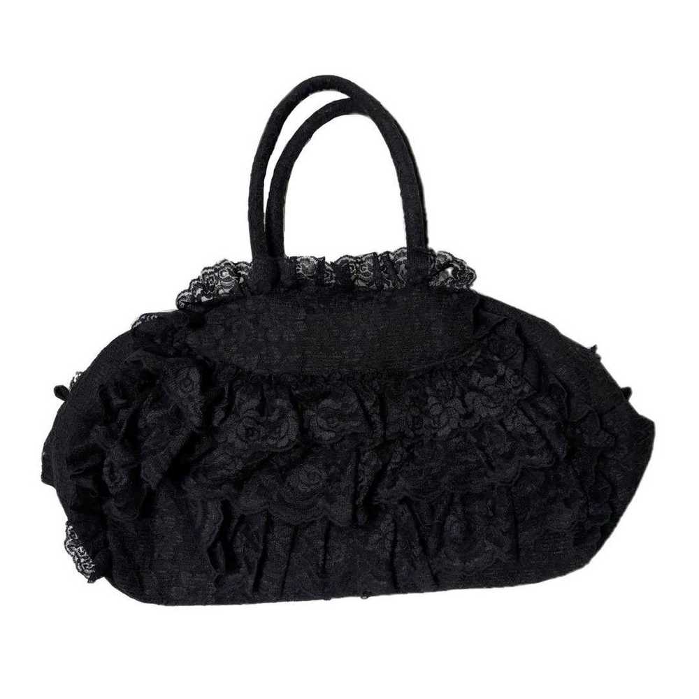 grunge fairy gothic lolita overall lace handbag - image 2