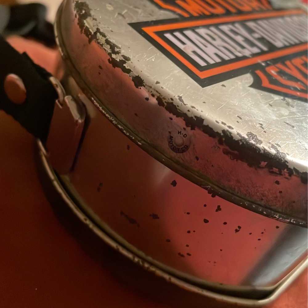 Harley Davison tin purse - image 3