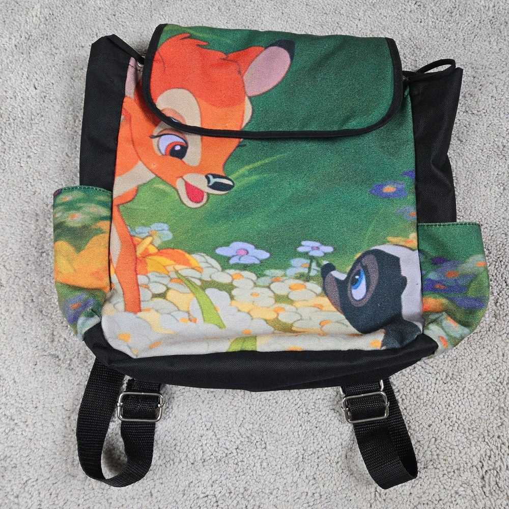 Disney Loungefly Bambi Backpack Vintage Bookbag P… - image 1