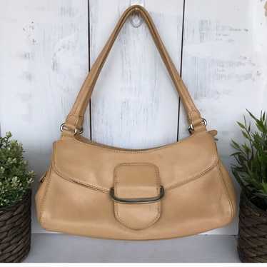 Cole Haan Vintage tan leather satchel ha