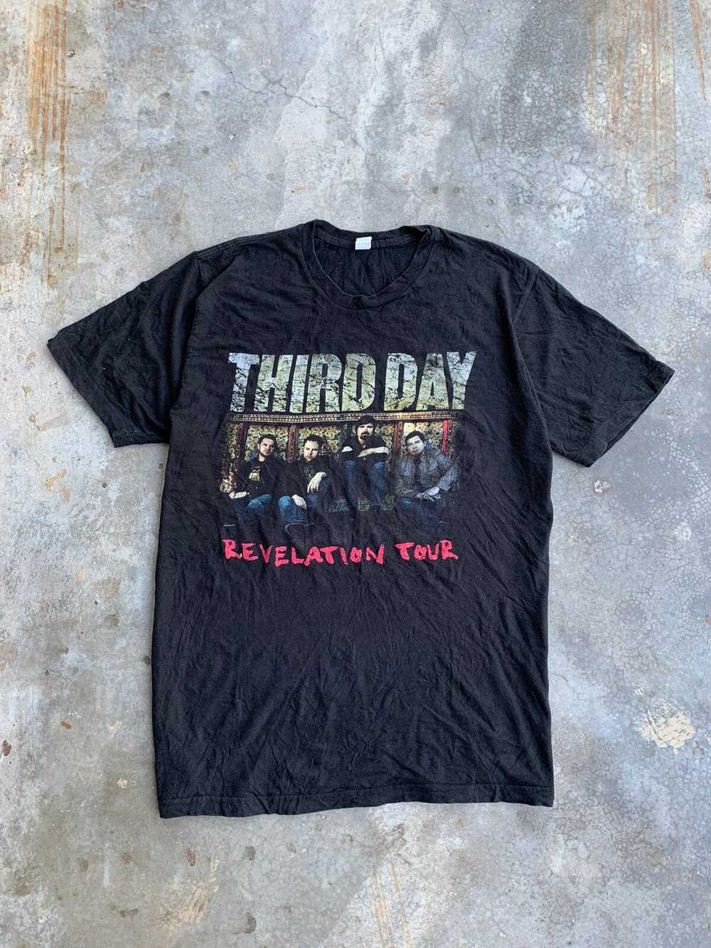 Band Tees × Vintage Vintage Tour 2008 Third Day R… - image 1