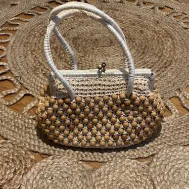 Vintage bead purse made in Japan - image 1