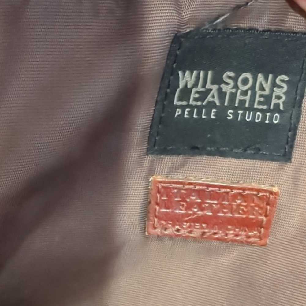 Vintage Wilson's Leather Pelle Studio Shoulder Bag - image 8