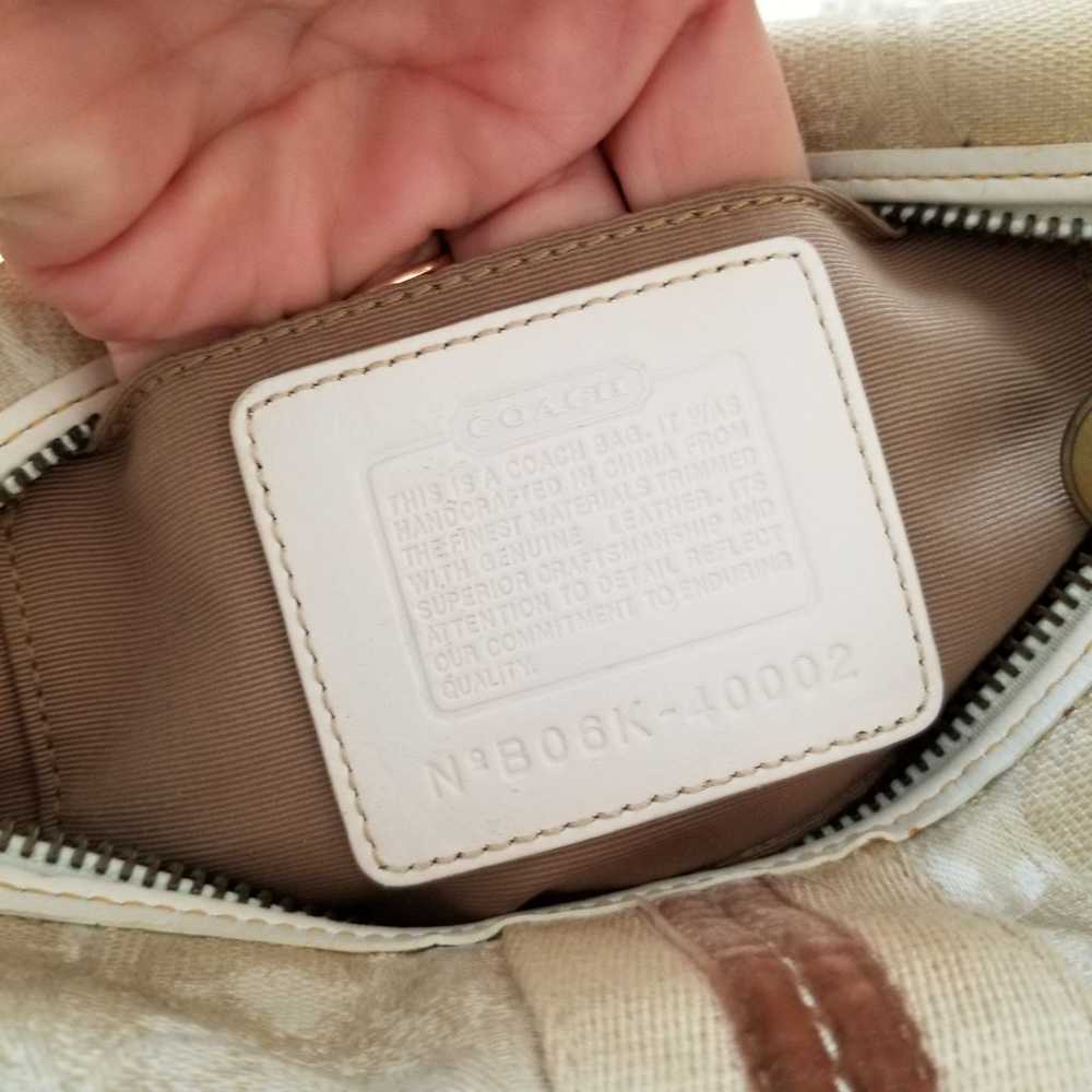 Vintage Coach Signature Jaguard Bag - image 2