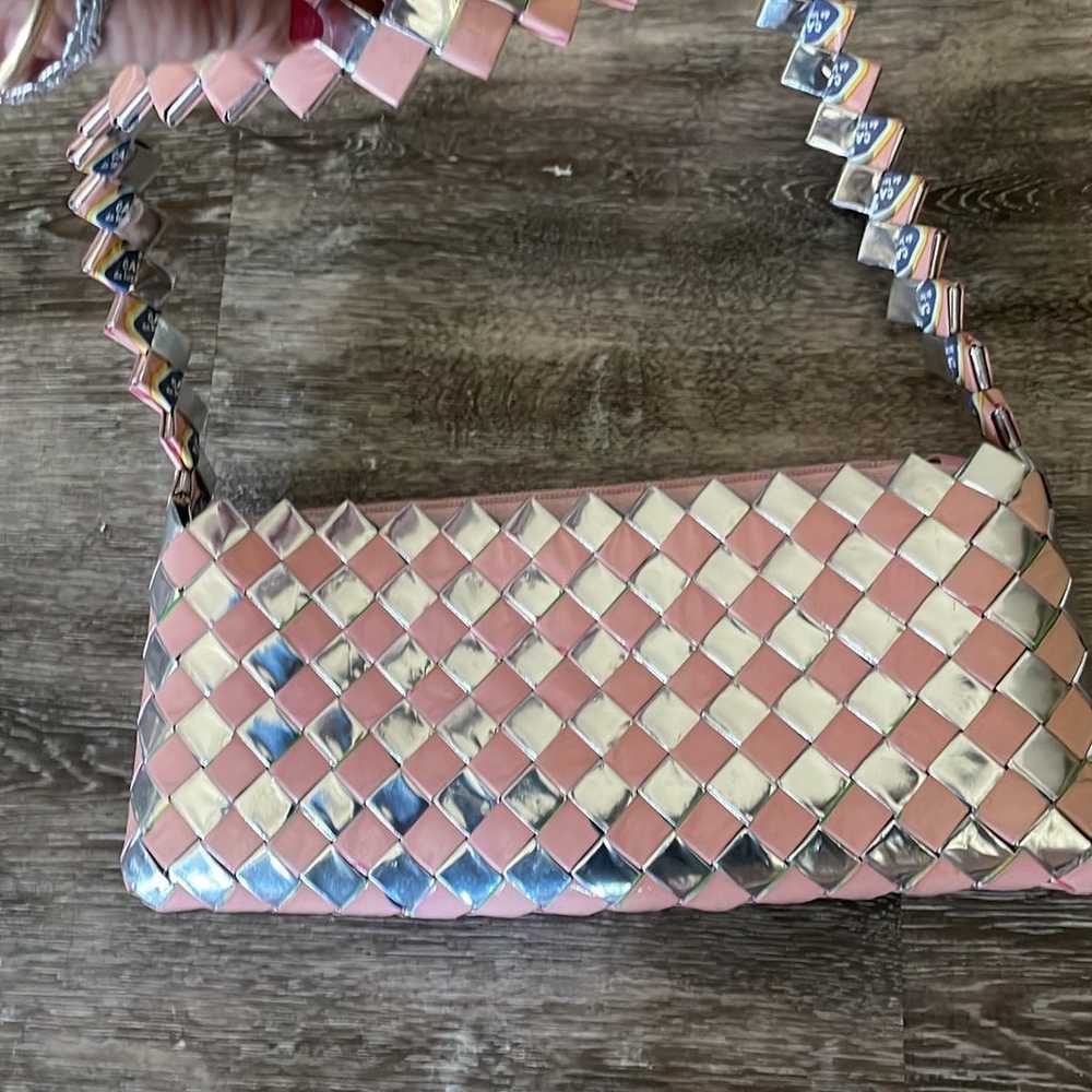 Vintage Rare purse made out of mexican candy wrap… - image 10