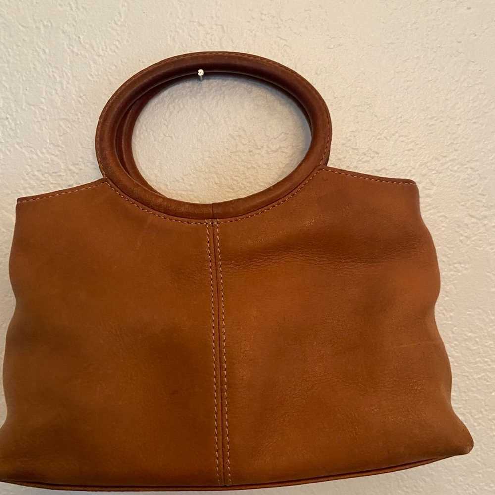 Vintage Leather Fossil clutch handbag - image 2