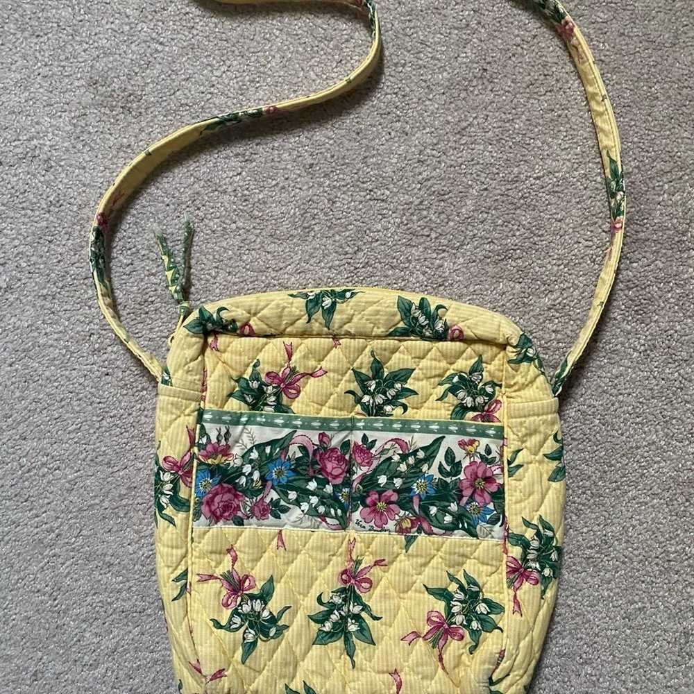 “Vera Bradley” Vintage Crossbody /Shoulder Tote: … - image 3