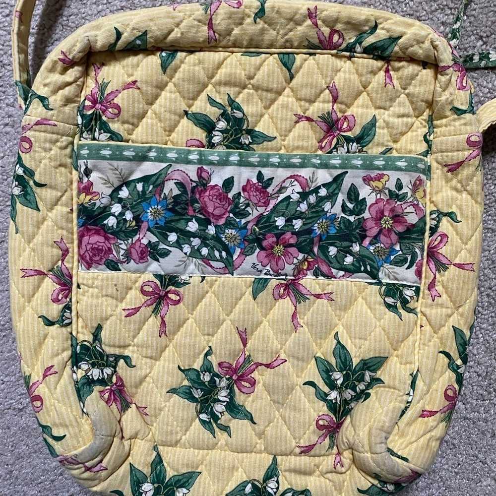 “Vera Bradley” Vintage Crossbody /Shoulder Tote: … - image 4