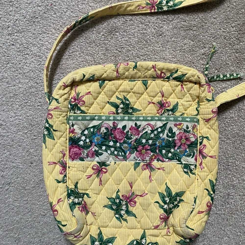 “Vera Bradley” Vintage Crossbody /Shoulder Tote: … - image 5