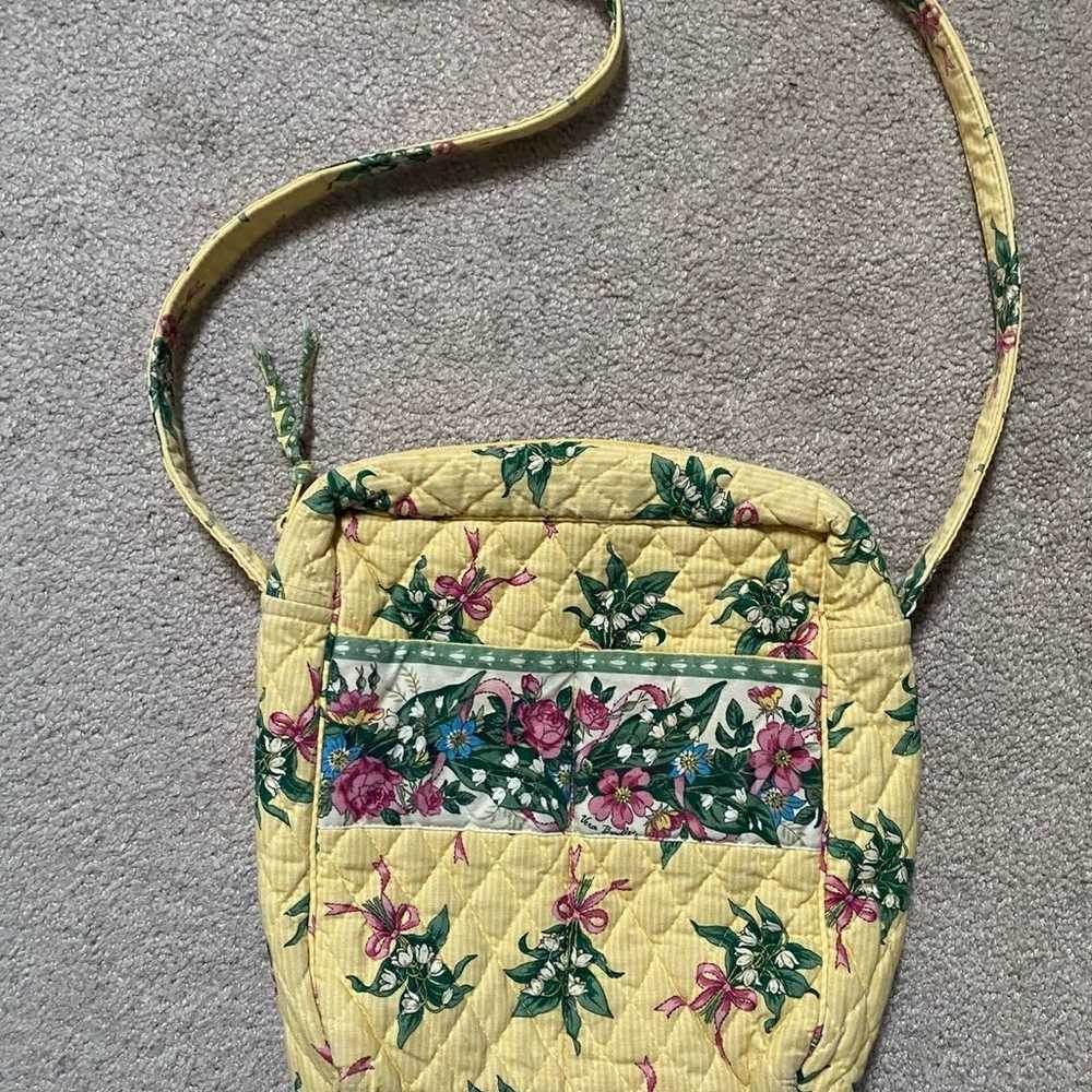 “Vera Bradley” Vintage Crossbody /Shoulder Tote: … - image 8