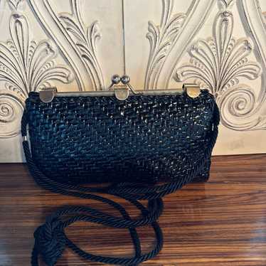 Vintage straw purse - image 1