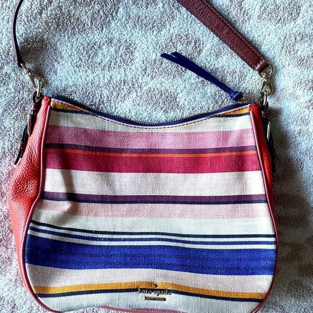 Vintage Kate Spade Multi-Color Purse - image 10