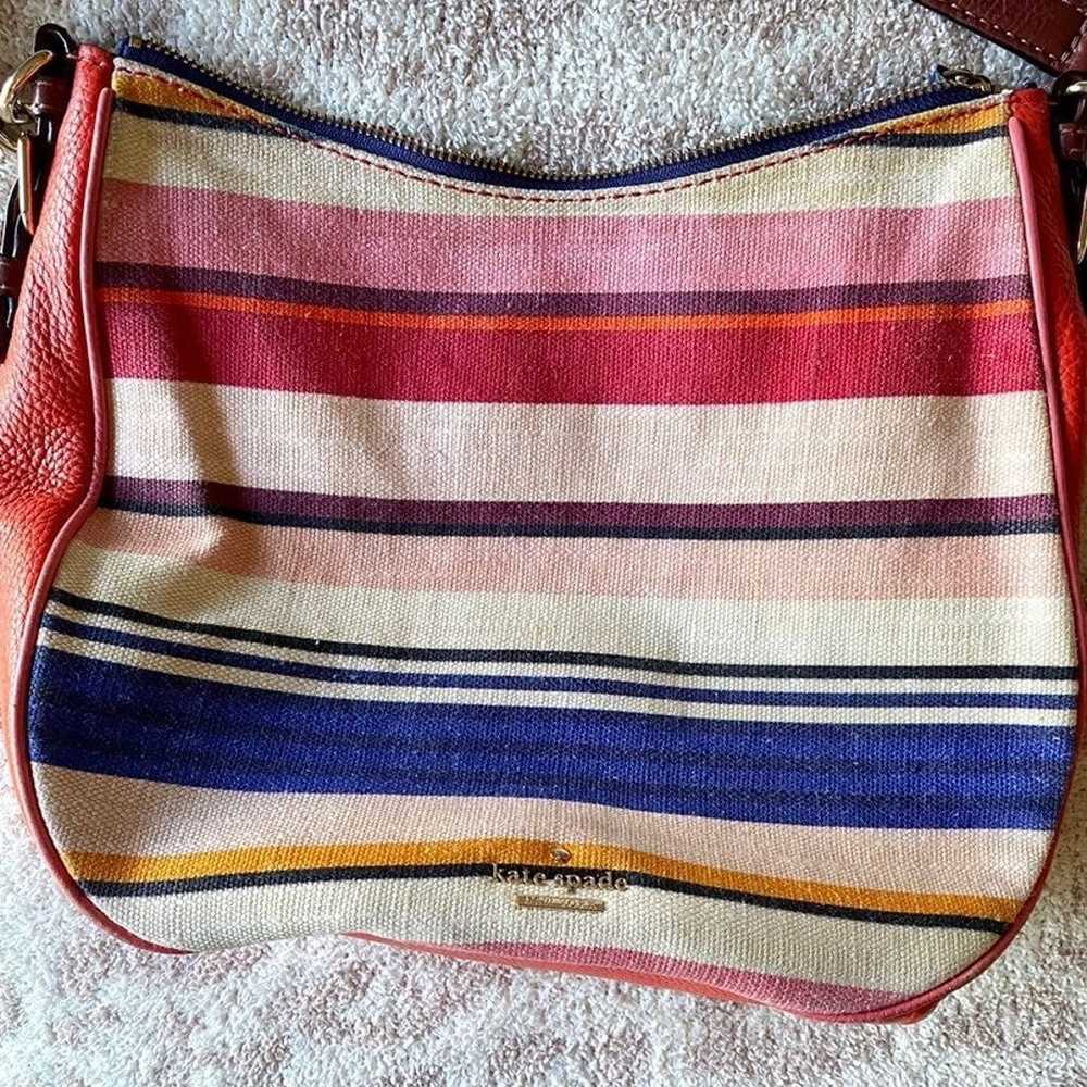 Vintage Kate Spade Multi-Color Purse - image 11