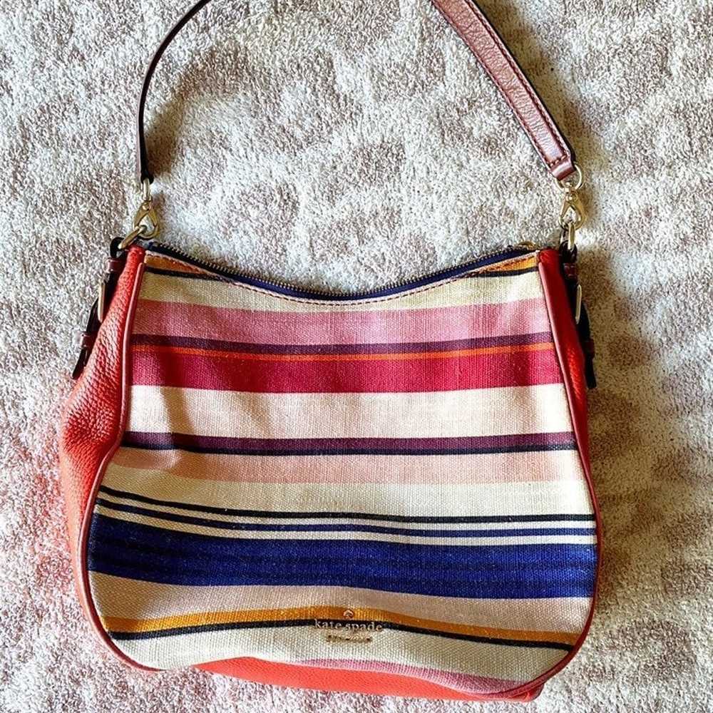 Vintage Kate Spade Multi-Color Purse - image 4