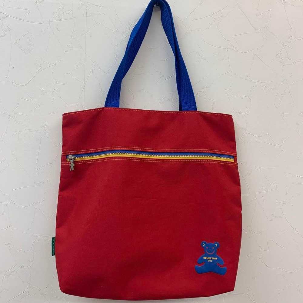 Vintage Benetton 012 Tote Bag