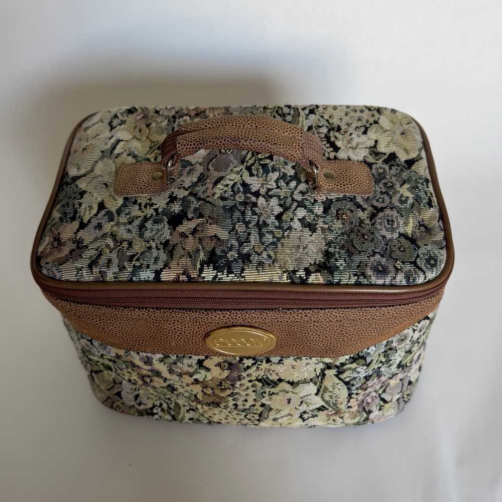 SASSON Vintage Floral Travel Tote Hairstylist Bag - image 2