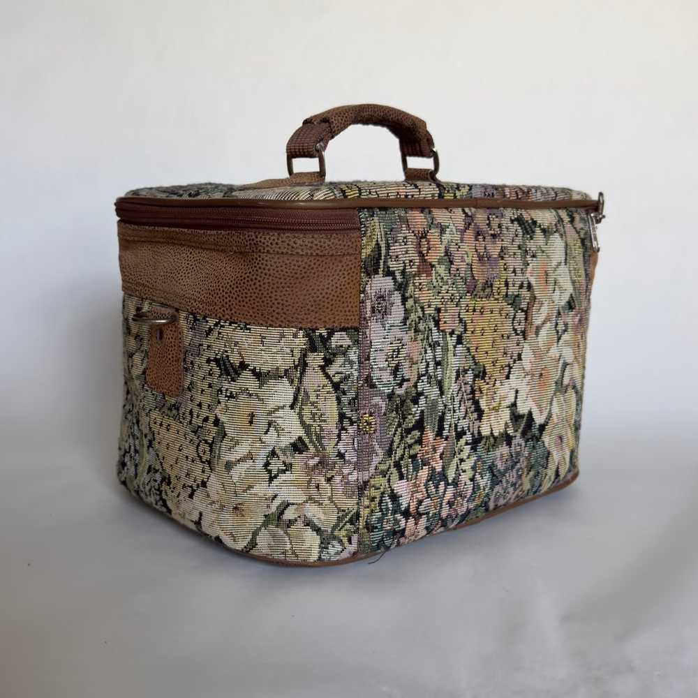 SASSON Vintage Floral Travel Tote Hairstylist Bag - image 4