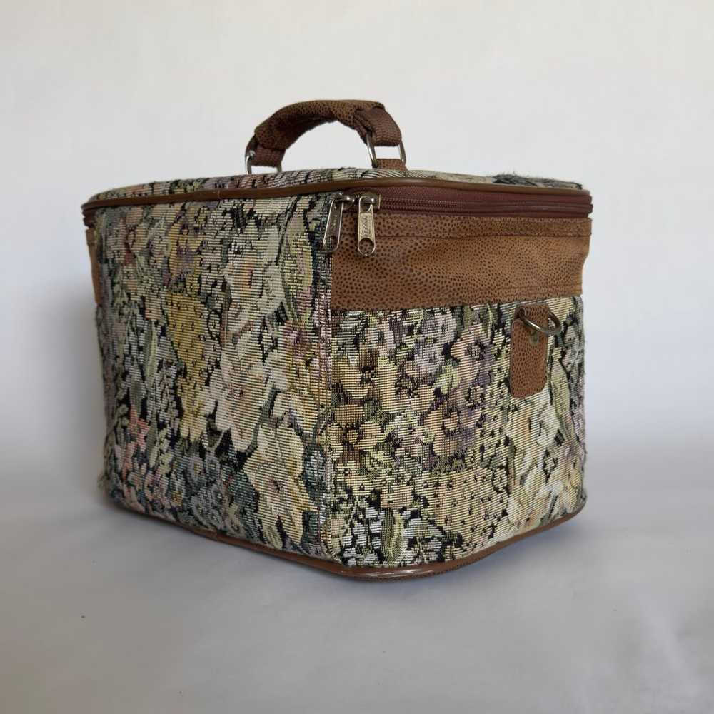 SASSON Vintage Floral Travel Tote Hairstylist Bag - image 6