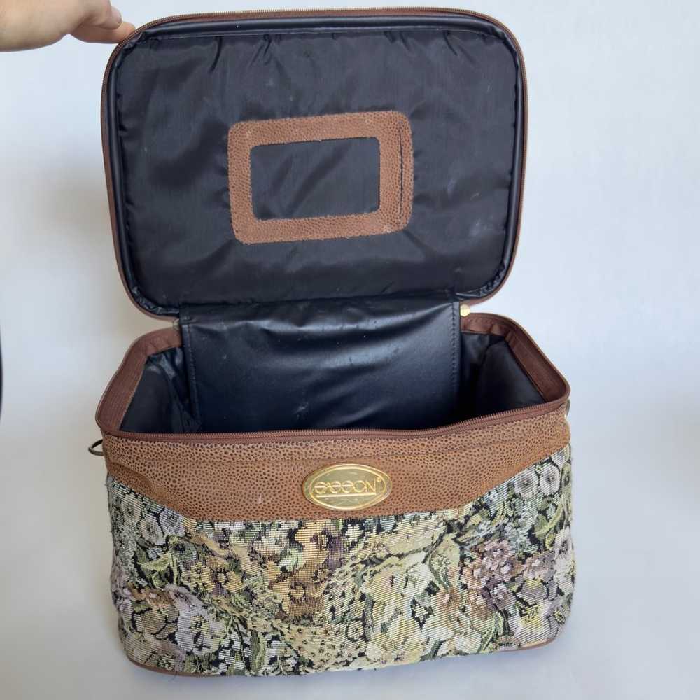 SASSON Vintage Floral Travel Tote Hairstylist Bag - image 9