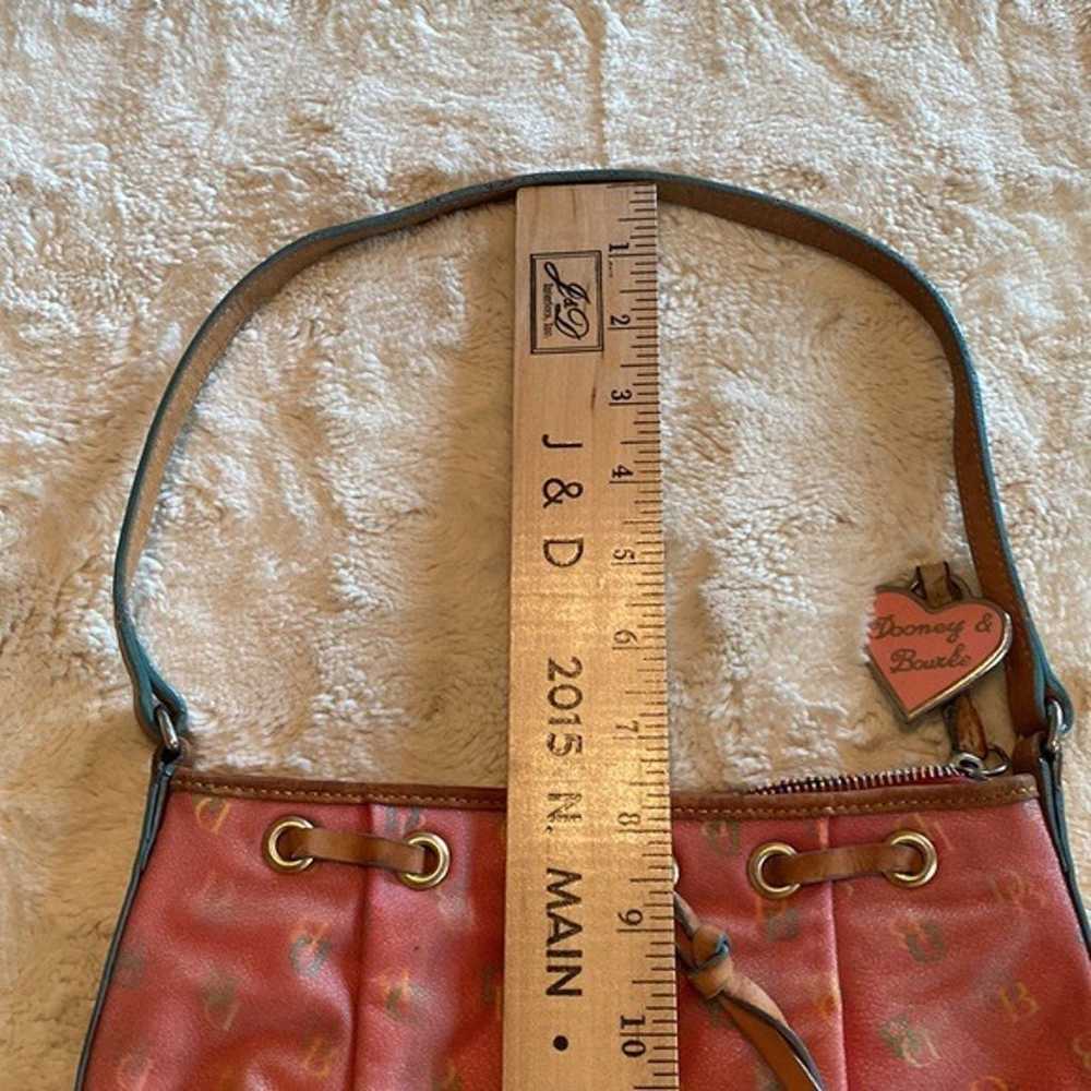 Vintage Retro Y2K Dooney Bourke Pink Purse 90s - image 9