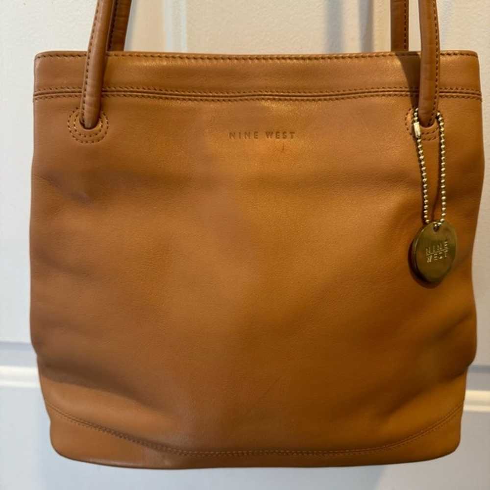 Vintage Leather Nine West Bag - image 2