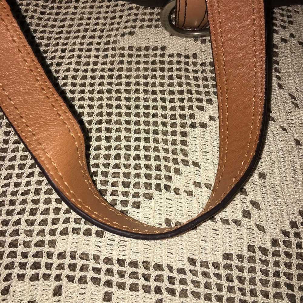 Coach Chelsea Shoulder Handbag Brown Pebbled Leat… - image 3