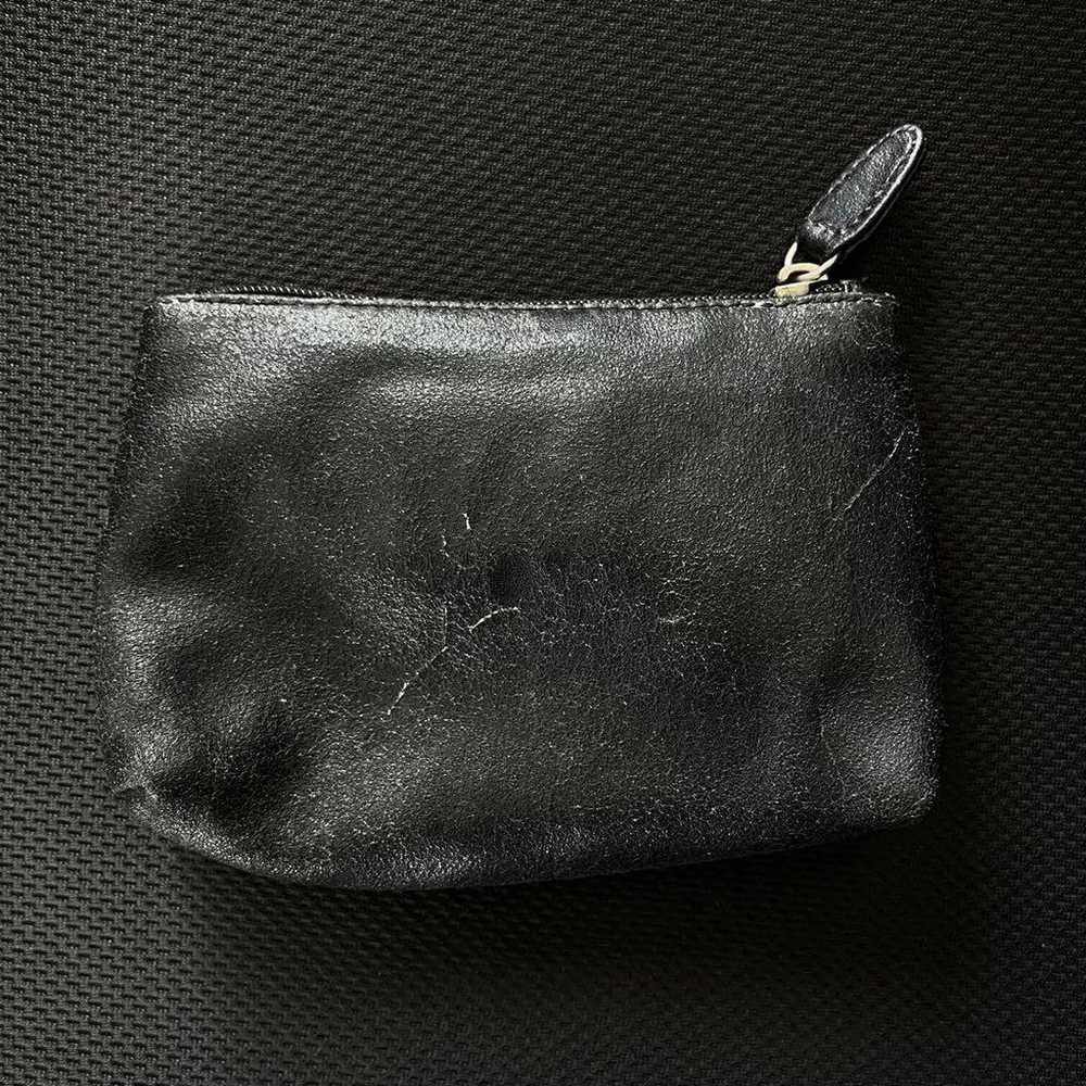 【Vintage】VERSACE Leather Pouch Black - image 4